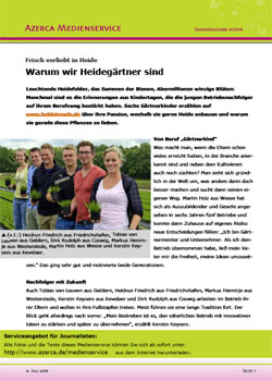 Frisch verliebt in Heide – Warum wir Heidegärtner sind (07/2015)